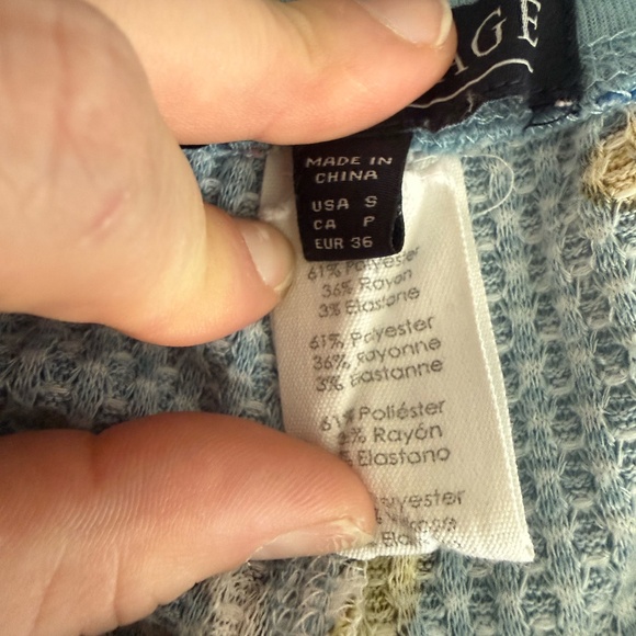 PJ Salvage "Peace & Love" Thermal Pajama Set - Pants and Longsleeve - Picture 5 of 10